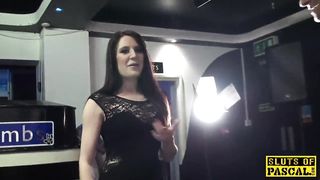 Brit sub slut squirting after getting spanked