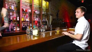 Horny Patron Served Hard