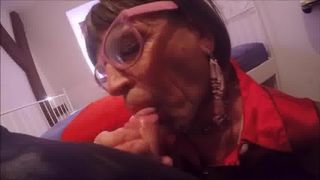 Windelschlampe Renate maulgefickt