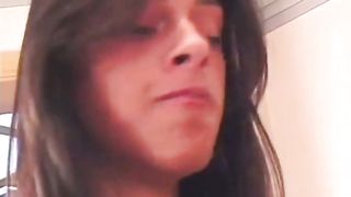 latina shemale dominate a guy and after fuck him very good