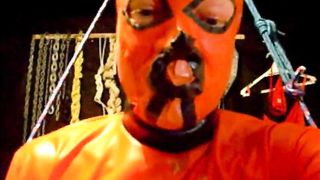 two trannies rubber high heels juicy and slave