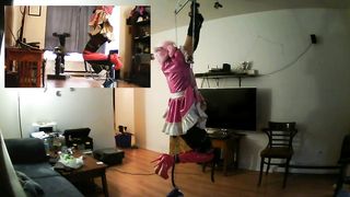Sissy Sluts Self Bondage Suspension