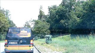 Rubberdoll Monique - rubberwhore hooker on german streets