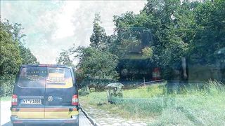 Rubberdoll Monique - rubberwhore hooker on german streets