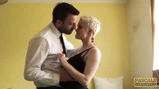 Pixie Subslut Mila Milan Fed Jizz after Anal Hammering