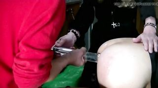 Hentai mature jyosoukofujiko horny enema anal training