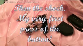 EStim in Chastity 2  with Second Shocker