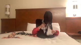 Selfbondage Crossdresser Bitch