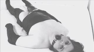 Leather Boots and Gloves