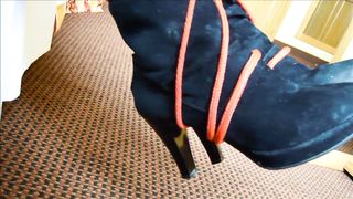 Boots Fetish and Feet and Foot Fetish Sexy 12 Cm Heeled Boots Fantasy of P.