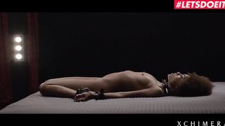 LETSDOEIT - Romantic and Light Bondage Session for Kinky Ebony Teen