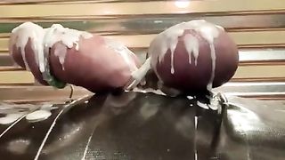 CBT: Incredibly Intense Play with TENS, Duct Tape, Hot Wax, Urethral Toy