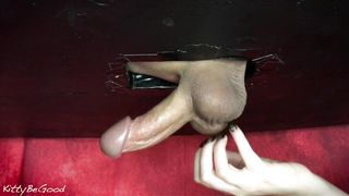 Edging his Glans until he's Milked