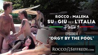 RoccoSiffredi Orgy Party by the Pool