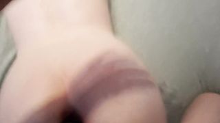 Fucking Girlfriend with Butt Plug - Strapon Therapy