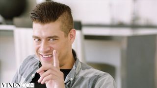 VIXEN Hot Blonde Teen Gets Caught Cheating on Tape