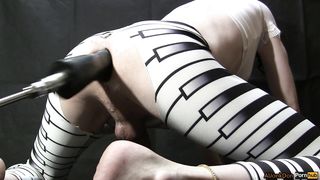 POV Fisting Toy Hand on Fucking Machines