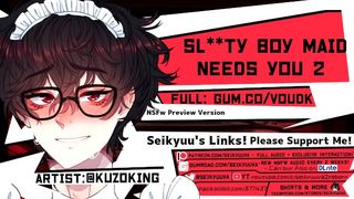 [slutty Dom me ASMR] Maid Akira 2 - Dungeon Danger!