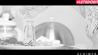 LETSDOEIT - Hot Czech Teen Fantasy Fucked Hard in her Latex Suit