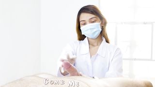 SPERM BANK: Milking Machine not Working, Student Nurse did Handjob.