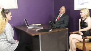 Bitchy Secretary Turns the Boss into her Slave - Kennedy Kressler