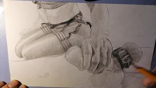 FEMDOM HANDJOB a - SEX PICTURE ART #13