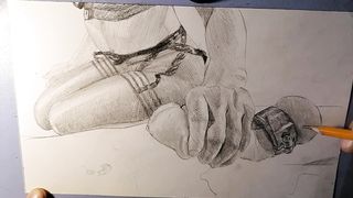 FEMDOM HANDJOB a - SEX PICTURE ART #13