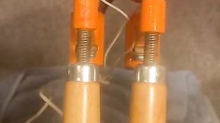 CBT: Torturing my Balls until they Give up the Cum