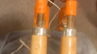 CBT: Torturing my Balls until they Give up the Cum