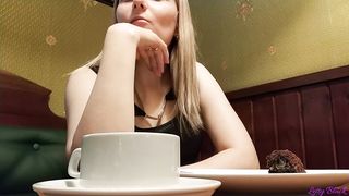 Remote Vibrator in Public Place - Letty Black