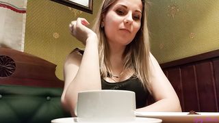 Remote Vibrator in Public Place - Letty Black