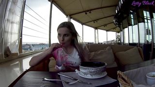 Remote Control Vibrator in Public Place - Softcore by Letty Black