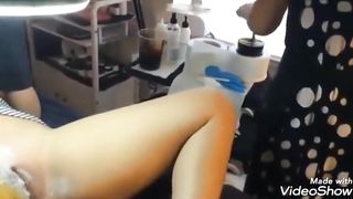 Hot Pussy Bikini Wax!