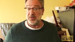 PASCALSSUBSLUTS - Ebony Subslut Sade Rose Fed Cum by Pascal