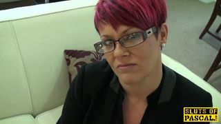 Redhead British sub Roughly Fucked