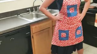 Naughty Taboo Step Aunt Paris Seduces her Nephew twice