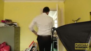 Hardfucked little Subslut Cherry English Hammered by Master