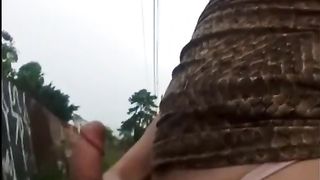 Working the Streets in the Middle of a Pandemic well Protected Masturbating