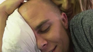 GenderX - Cis Guy Takes Casey Kisses' Huge TS Dick