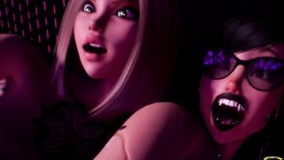 Vampire Cyber - Shemale Animation 4K