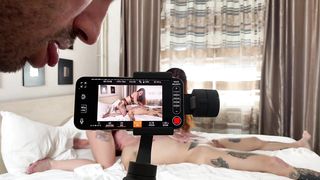 Licked my whole Pussy until she Cums on me