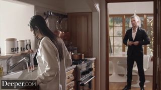 Deeper. Gianna Dior Enjoys new Year with someone she Shouldnt