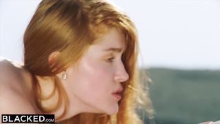 BLACKED BBC Craving Red Head Gets Dominated on Vacation