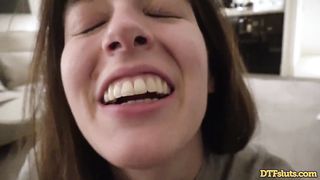 SMALL BABE ABBIE MALEY LOVES TO BE DOMINATED BY JAMES DEEN