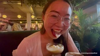 Date YimingCuriosity 002 - take my Chinese Girlfriend out -asian Teen Petite Deepthroat Facefuck POV