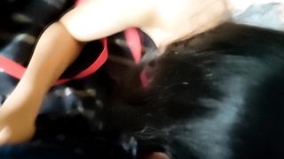 Collared Trans Girl Receives Reward for Weeklong Edging