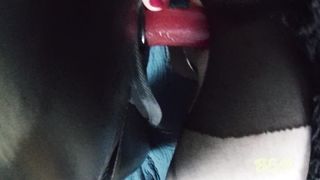 Crossdressing Husband getting Pegged by Hot Wife