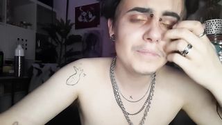 FTM DOM WITY BIG TITS DEGRATE YOU, DUBBLE PENETRANTION (ANAL) AND SQUIRTING