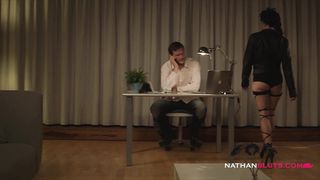 Hot Latex-Clad Euro Hookers Jessie Volt & Julie Skyhigh get their Ass DESTROYED by Joss Lescaf BBC