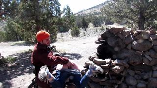 Bunny Gets Outdoor Spanks from Para Daddy- Fingered to Squirt